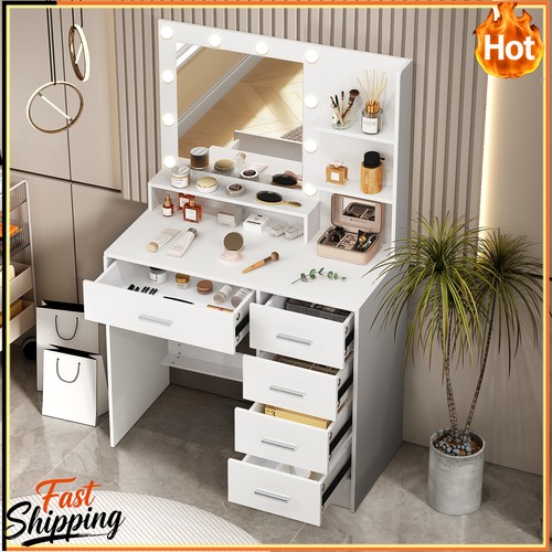 Modern dressing table with - table,