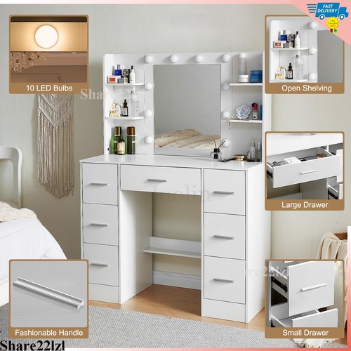 Dressing table with - dressing,