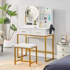 White Dressing Table With