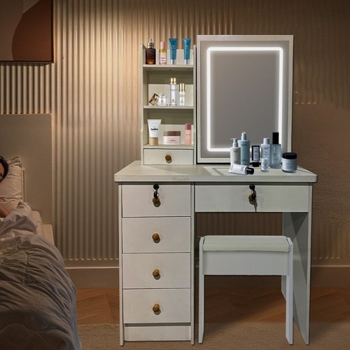 Dressing table with - dressing, and