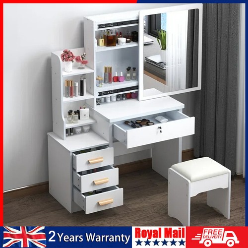 Large vanity desk - desk, mirror