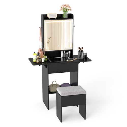 Small vanity desk - small, mirror