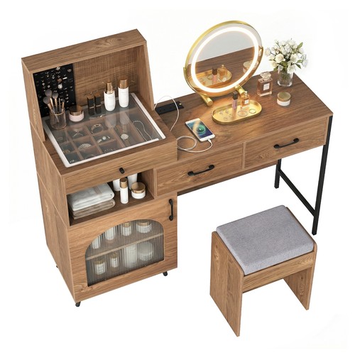 Costway makeup vanity table - vanity,