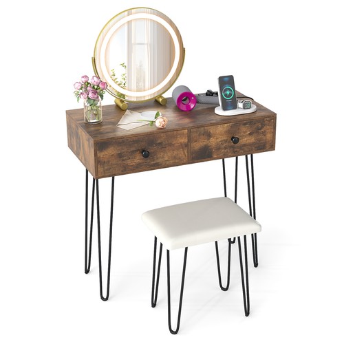 Costway makeup dressing table - makeup,